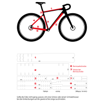 Swiss Cycle Protection Schutzfolie Road/Gravel Version 2.0